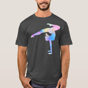 Camiseta Gymnast Gymnastics Gift Women Girls Watercolor 1
