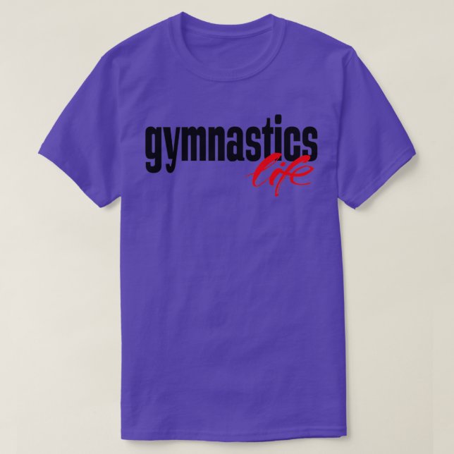 Camiseta Gymnast Life (Frente do Design)