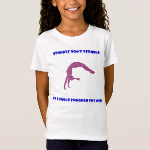Camiseta Gymnast não tropeçar, tropeçamos no ar!