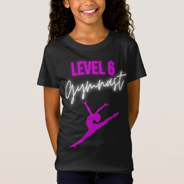 Camiseta Gymnast Nível 6 (Frente)