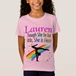 CAMISETA GYMNAST PERSONALIZADA ADORÁVEL, MAS POUCO PESADA