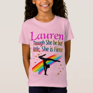 CAMISETA GYMNAST PERSONALIZADA ADORÁVEL, MAS POUCO PESADA