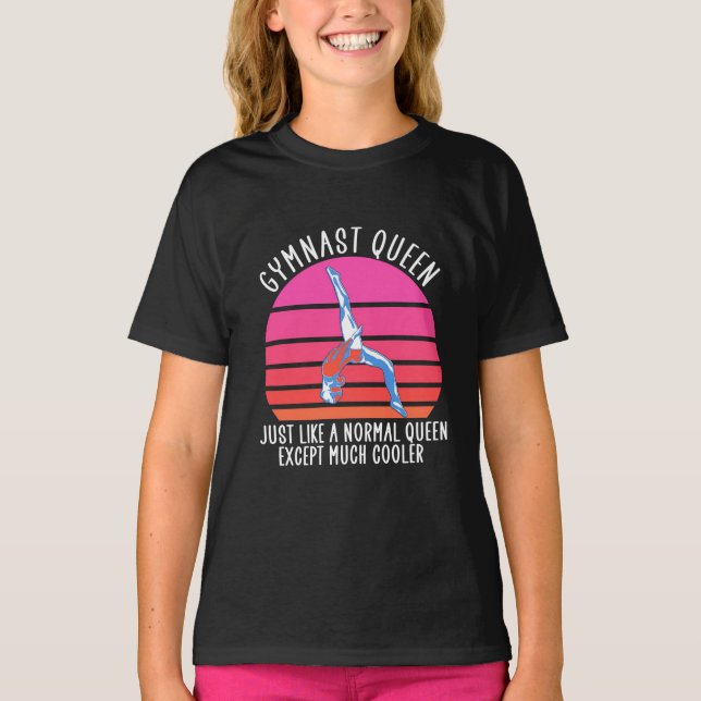 Camiseta Gymnast Queen (Frente)