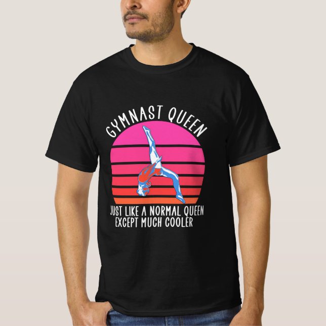 Camiseta Gymnast Queen (Frente)