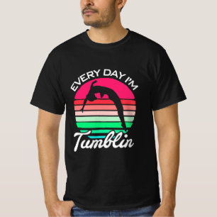 Camiseta Gymnast Retro Vintage Tumblin