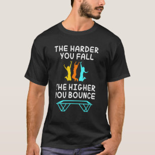 Camiseta Gymnast Trampoline Para Mulheres