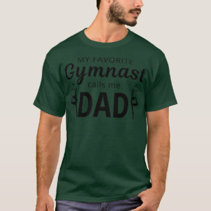 Camiseta Gymnast Tumbling Acrobatics Pai Padre