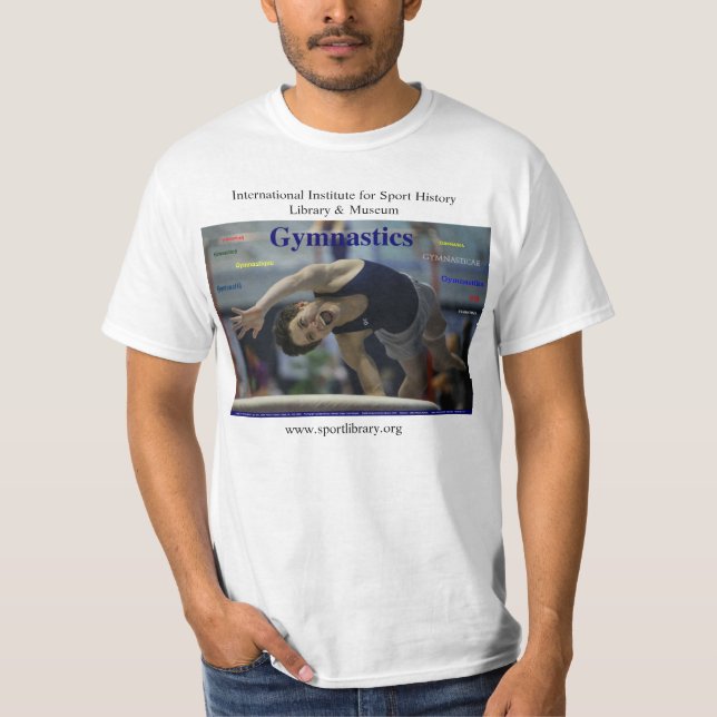 Camiseta GYMNASTICS #1, Julius Neuber Vaulting (Frente)