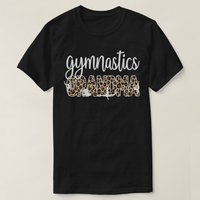 Camiseta Gymnastics Avó Da Gymnast Avó 5 (Frente do Design)