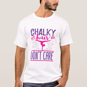 Camiseta Gymnastics Gymnast Chalky Hair Não se importa