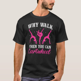 Camiseta Gymnastics Gymnast Gift Para Meninas Legal