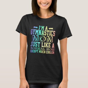 Camiseta Gymnastics mamãe cita, ginástica, mãe, linda