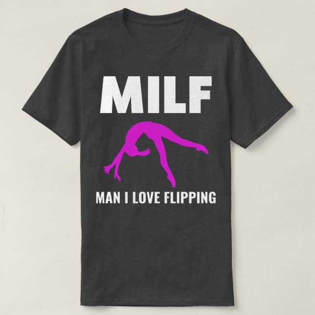 Camiseta Gymnastics Man I Love Fliny Cheerleader G (Frente do Design)