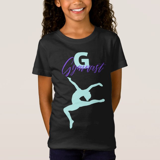 Camiseta Gymnastics Monograma G é para T-Shirt ginasta (Frente)