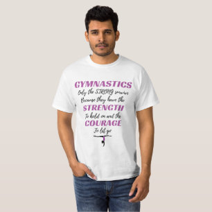 Camiseta Gymnastics Presente O Forte Presente De Gymnast So