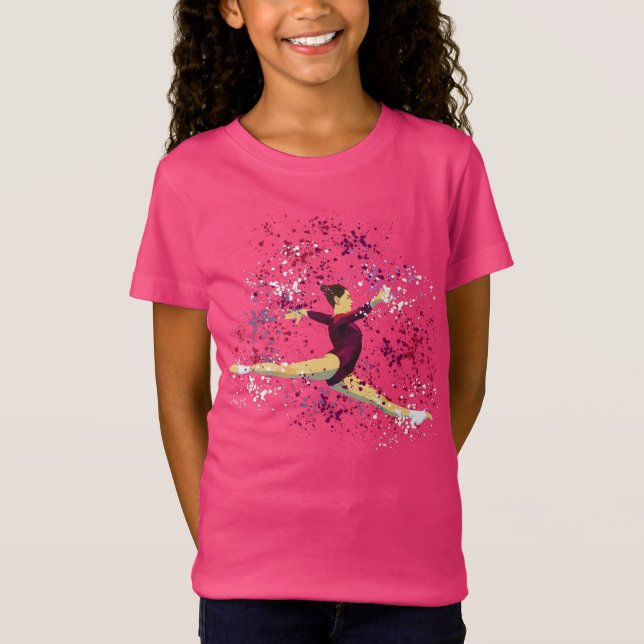 Camiseta Gymnastics Splatter (Frente)