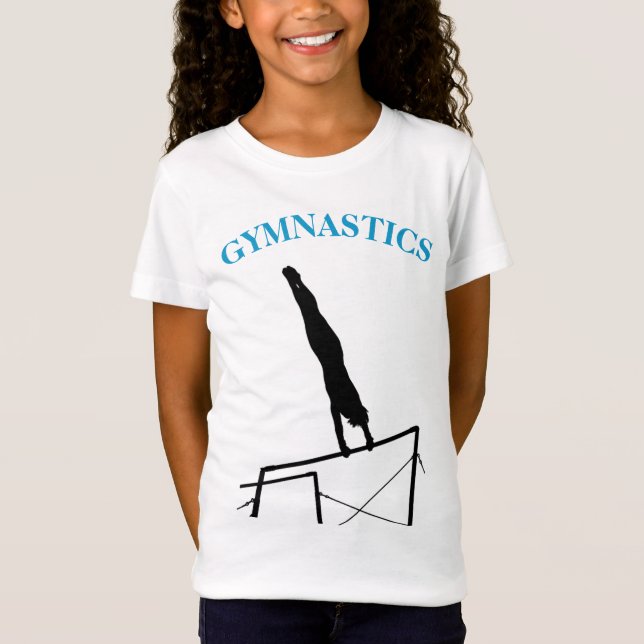 Camiseta Gymnastics T-Shirt Uneven Bar Giant w/ Name (Frente)