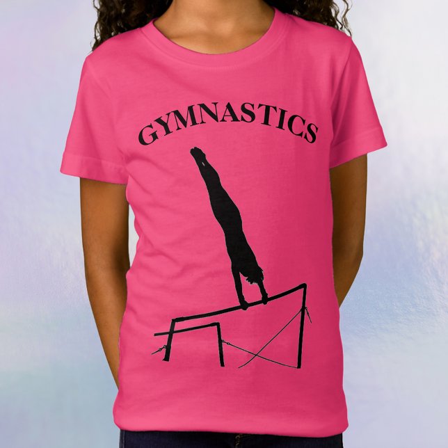 Camiseta Gymnastics T-Shirt Uneven Bar Giant w/ Name (Gymnastics T-Shirt Uneven Bars Giant w/ Name)