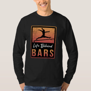 Camiseta Gymnética Vida por trás dos Bares Acrobat Retro