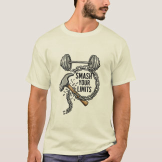 Camiseta Gymwear - Força, Energia, Sem Limites