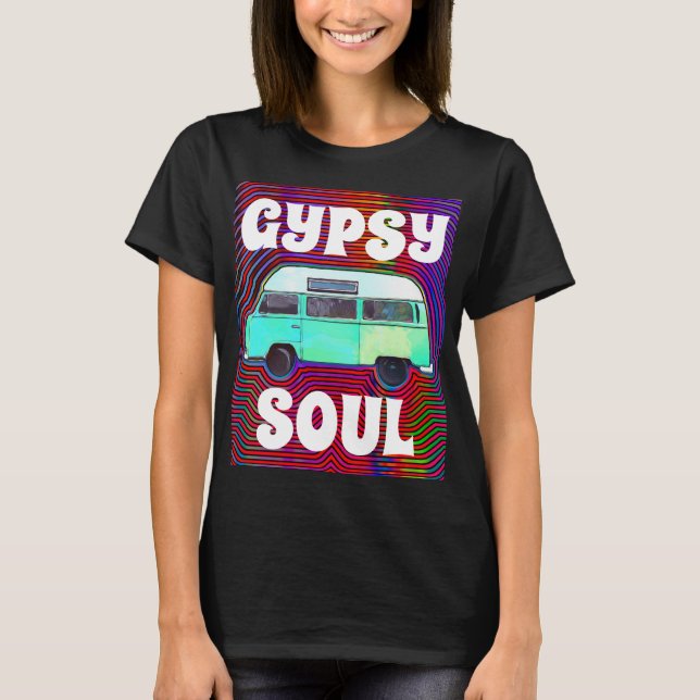 CAMISETA GYPSY ALUL HIPPIE VAN T-SHIRTS (Frente)