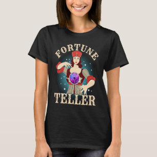 Camiseta Gypsy Fortune Teller Circus Vintage Circus