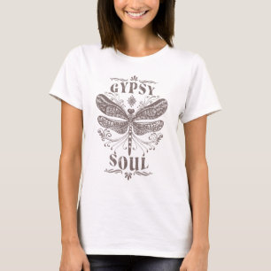 Camiseta Gypsy Soul - Libélula Boêmia