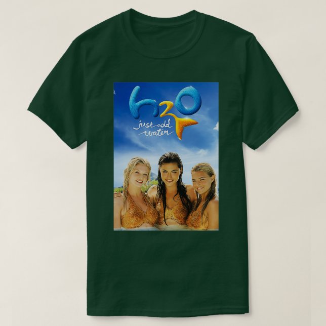 Camiseta H2O Apenas adicione água 8 (Frente do Design)