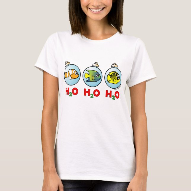 Camiseta H2O H2O H2O expansível (Frente)