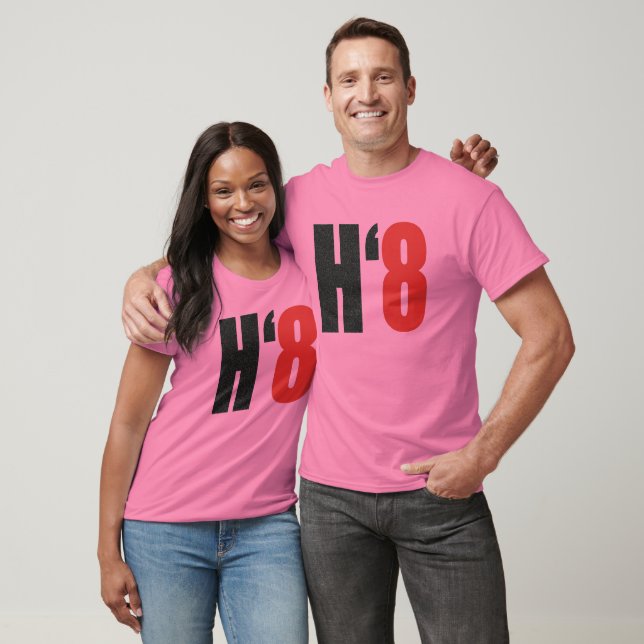 Camiseta H8TE - Votação nº 8 (Unissex)