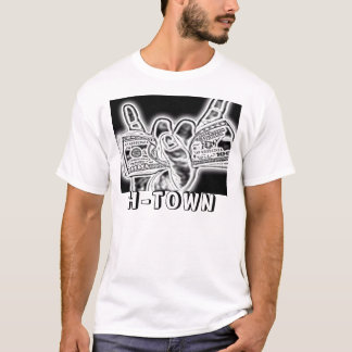 Camiseta H-cidade, H-TOWN