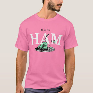 Camiseta "H é para HAM" | Design de Alfabeto