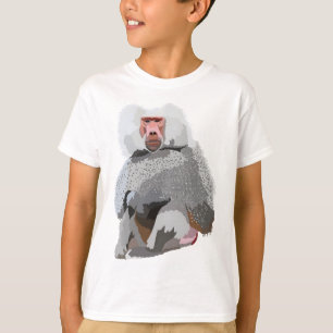 Camiseta H é para Hamadryas Baboon