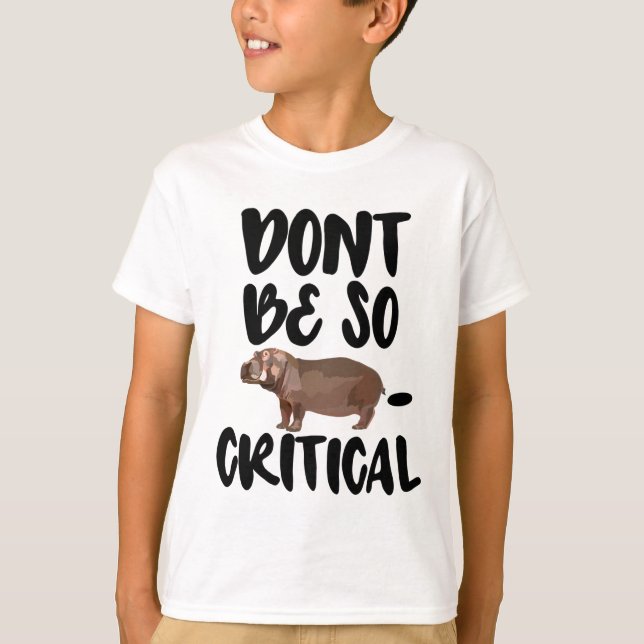 Camiseta H é para Hippo (Frente)