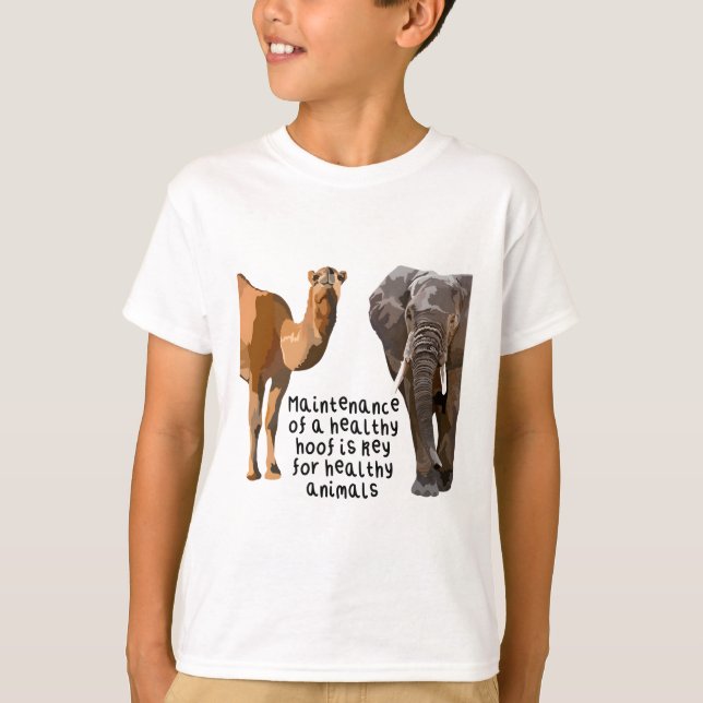 Camiseta H é para o Hoofcare (Frente)