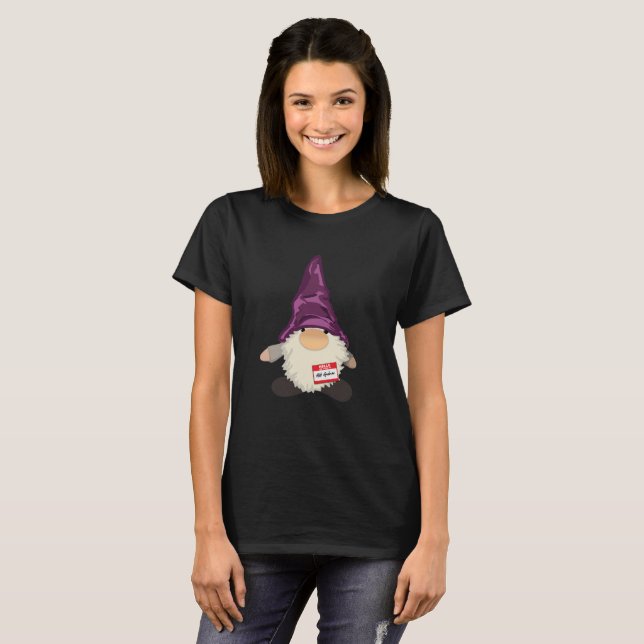 Camiseta H.H. O t-shirt das mulheres de Gnolmes (Frente Completa)
