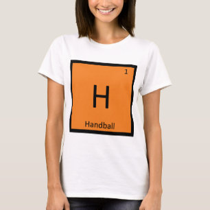 Camiseta H - Handebol Símbolo da Tabela Periódica Química