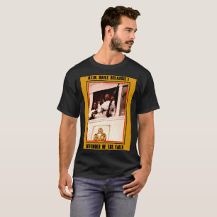 Camiseta H.I.M. Defensor de Haile Selassie da fé