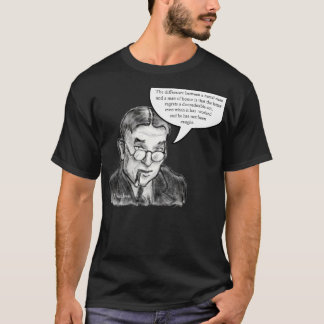 Camiseta H.L. Mencken em homens honoráveis