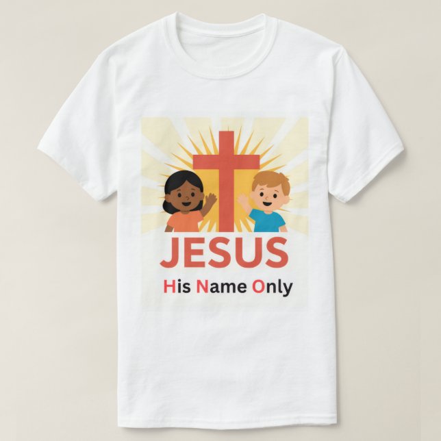 Camiseta H.N.O. - His Name Only (New Logo) (Frente do Design)