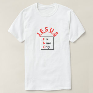 Camiseta H.N.O - Seu Nome Apenas