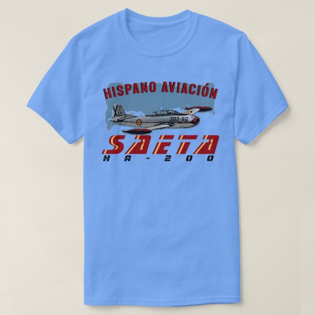 CAMISETA HA-200 SAETA (Frente do Design)