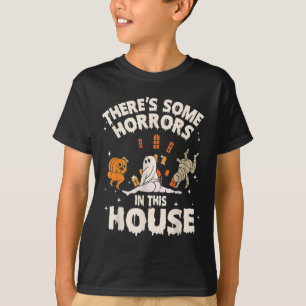 Camiseta Há alguns horrores nesta casa Ghost Pumpkin H