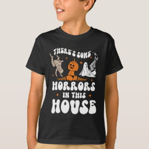Camiseta Há alguns horrores nesta casa Ghost Pumpkin H