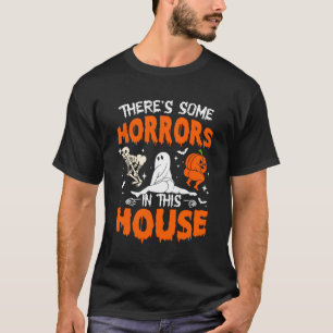 Camiseta Há Alguns Horrores Nesta Casa Ghost Pumpkin H