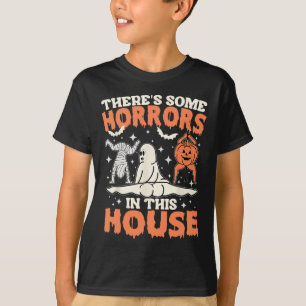Camiseta Há alguns horrores nesta Casa, Pumpkin Ghost H