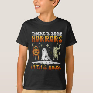 Camiseta Há alguns horrores neste Dia de as Bruxas engraçad