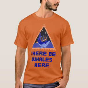 Camiseta Há Baleias Aqui 1