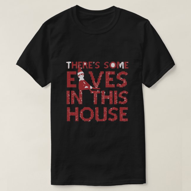 Camiseta Há Elfos Nesta Casa (Frente do Design)