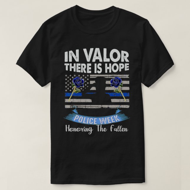 Camiseta Há Esperança que a Polícia Nacional se lembre (Frente do Design)
